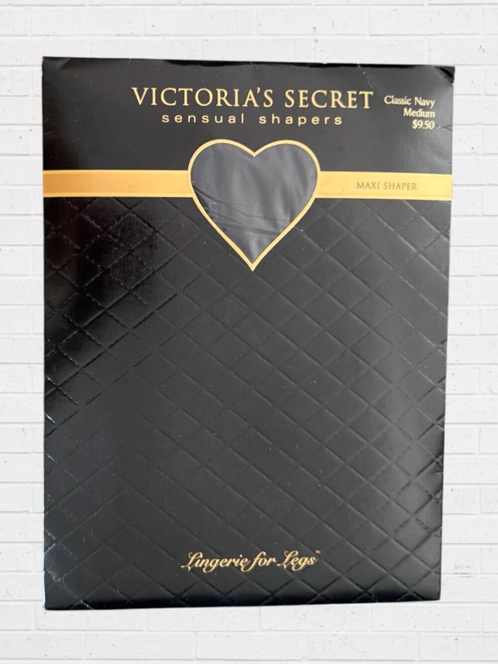 Victorias Secret Sensual Shapers Maxi Shaper Classic Navy Medium Vintage NWT 90s